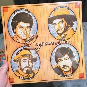 Sealed Country “Legends” vinyl record